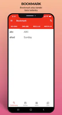 Kamus Inggris - Indonesia Offline android App screenshot 3