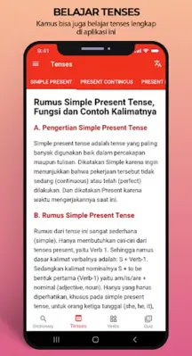 Kamus Inggris - Indonesia Offline android App screenshot 4