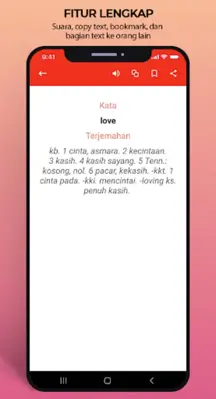 Kamus Inggris - Indonesia Offline android App screenshot 5