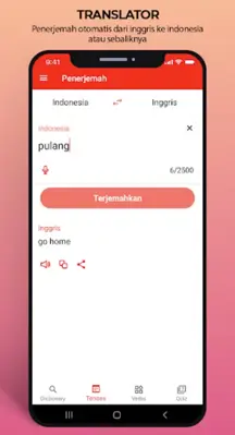 Kamus Inggris - Indonesia Offline android App screenshot 6